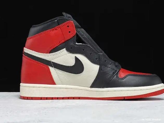 Cheap TBK Toe 555088-610 OG High Jordan Bred Retro Air 1 0407